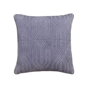 RIVIT C ΔΙΑΚΟΣΜΗΤΙΚΟ ΜΑΞΙΛΑΡΙ 50x50cm ΥΦΑΣΜΑ ΜΠΛΕ