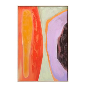 GEO DREAM B ΠΙΝΑΚΑΣ ΔΙΑΚΟΣΜΗΤΙΚΟΣ ΜΕ ΚΟΡΝΙΖΑ 80x120x4cm ΚΑΜΒΑΣ ΠΟΛΥΧΡΩΜΟ ΞΥΛΟ ΦΥΣΙΚΟ