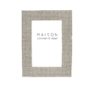 LINEAR S ΚΟΡΝΙΖΑ 15x2x20cm POLYRESIN OFF WHITE ΓΥΑΛΙ