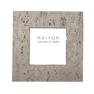 TERREST 1 ΚΟΡΝΙΖΑ 18x2x18cm POLYRESIN STONE ΓΥΑΛΙ