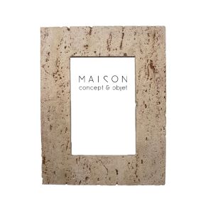 TERREST 2 ΚΟΡΝΙΖΑ 18x2x22cm POLYRESIN STONE ΓΥΑΛΙ
