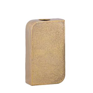 BRICK ΒΑΖΟ 15x7x26cm ΑΛΟΥΜΙΝΙΟ ΧΡΥΣΟ