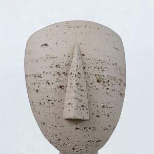 AURA I ΔΙΑΚΟΣΜΗΤΙΚΟ ΠΡΟΣΩΠΟ 19x14x26cm RESIN ΚΑΦΕ ΑΝΟΙΧΤΟ