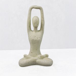 MORPH VI ΔΙΑΚΟΣΜΗΤΙΚΟ ΣΩΜΑ 12.5x8x21cm RESIN ΜΠΕΖ