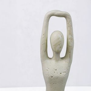 MORPH VI ΔΙΑΚΟΣΜΗΤΙΚΟ ΣΩΜΑ 12.5x8x21cm RESIN ΜΠΕΖ
