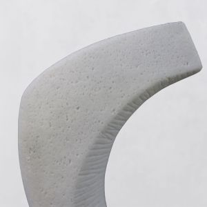 PULSE III ΔΙΑΚΟΣΜΗΤΙΚΟ 18.5x8.5x30cm RESIN ΑΣΠΡΟ