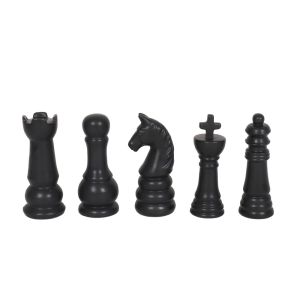 STRATEGO ΔΙΑΚΟΣΜΗΤΙΚΟ ΠΙΟΝΙ 6.8x6x15cm ΚΕΡΑΜΙΚΟ ΜΑΥΡΟ