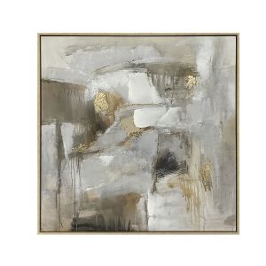 NYRA ΠΙΝΑΚΑΣ ΔΙΑΚΟΣΜΗΤΙΚΟΣ ΜΕ ΚΟΡΝΙΖΑ 82.6x4.3x82.6cm ΚΑΜΒΑΣ ΠΟΛΥΧΡΩΜΟ PS