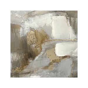 NYRA ΠΙΝΑΚΑΣ ΔΙΑΚΟΣΜΗΤΙΚΟΣ ΜΕ ΚΟΡΝΙΖΑ 82.6x4.3x82.6cm ΚΑΜΒΑΣ ΠΟΛΥΧΡΩΜΟ PS