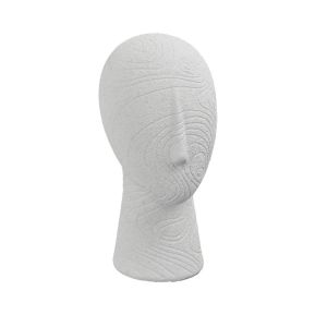 IMPERIAL ΔΙΑΚΟΣΜΗΤΙΚΟ ΠΡΟΣΩΠΟ 13.7x17.8x29cm RESIN ΑΣΠΡΟ