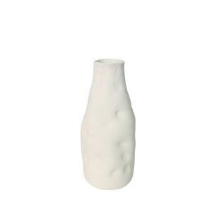 ELOURA ΒΑΖΟ 15x15x36cm ΚΕΡΑΜΙΚΟ ΛΕΥΚΟ