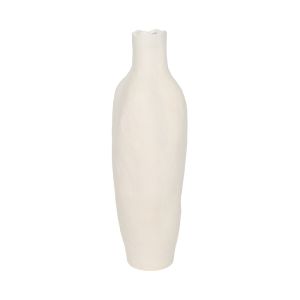 VILERA ΒΑΖΟ 16x16x50cm ΚΕΡΑΜΙΚΟ ΛΕΥΚΟ