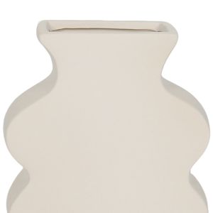 LUNO ΒΑΖΟ 19x8x28cm ΚΕΡΑΜΙΚΟ ΛΕΥΚΟ