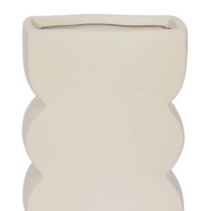 VEI ΒΑΖΟ 15x7x31cm ΚΕΡΑΜΙΚΟ ΛΕΥΚΟ