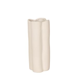 KERA ΒΑΖΟ 12x12x28cm ΚΕΡΑΜΙΚΟ ΛΕΥΚΟ
