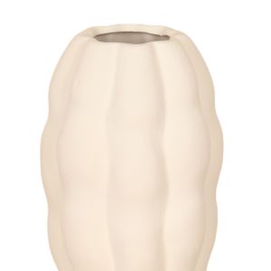 MIRA ΒΑΖΟ 15x15x27cm ΚΕΡΑΜΙΚΟ ΛΕΥΚΟ