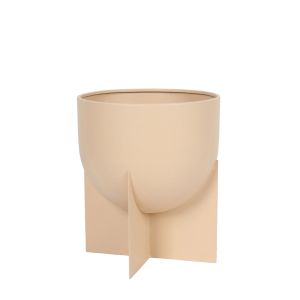 FINA ΚΑΣΠΩ 25x25x30cm ΜΕΤΑΛΛΟ ΜΠΕΖ