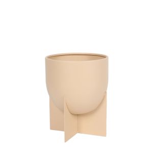 FINA ΚΑΣΠΩ 20x20x25.5cm ΜΕΤΑΛΛΟ ΜΠΕΖ