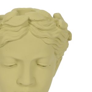 CEM ΒΑΖΟ 18x17x27cm CEMENT ΠΡΑΣΙΝΟ ΑΝΟΙΧΤΟ