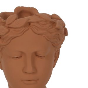 CEM ΒΑΖΟ 16x15x22cm CEMENT TERRACOTTA