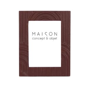 RAW ΚΟΡΝΙΖΑ 18x2x23cm MDF ΚΑΦΕ ΣΚΟΥΡΟ ΓΥΑΛΙ