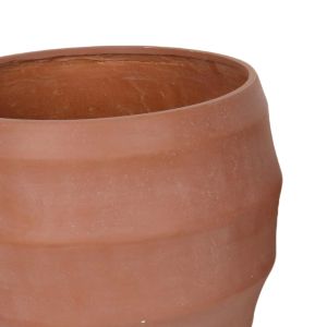 FLORRA ΚΑΣΠΩ SET 3ΤΜΧ 54.3x54.3x47.5cm MgO TERRACOTTA