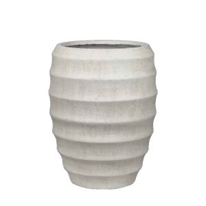 FLORRA ΚΑΣΠΩ 36x36x46.3cm MgO ΓΚΡΙ ΑΝΟΙΧΤΟ