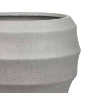 FLORRA ΚΑΣΠΩ SET 3ΤΜΧ 54.3x54.3x47.5cm MgO ΓΚΡΙ