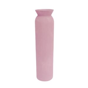 MARONA ΒΑΖΟ 7.5x7.5x31cm ΓΥΑΛΙ ΡΟΖ