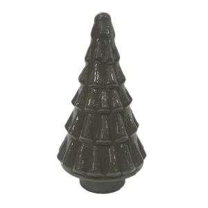 CRYSTAL ΧΡΙΣΤΟΥΓΕΝΝΙΑΤΙΚΟ ΔΙΑΚΟΣΜΗΤΙΚΟ ΔΕΝΤΡΟ 15x15x27cm ΓΥΑΛΙ ΠΡΑΣΙΝΟ