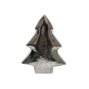 GLINT ΧΡΙΣΤΟΥΓΕΝΝΙΑΤΙΚΟ ΔΙΑΚΟΣΜΗΤΙΚΟ ΔΕΝΤΡΟ 13x5x16cm ΑΛΟΥΜΙΝΙΟ NICKEL