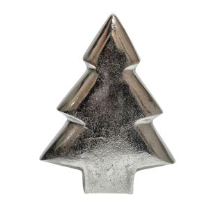 GLINT ΧΡΙΣΤΟΥΓΕΝΝΙΑΤΙΚΟ ΔΙΑΚΟΣΜΗΤΙΚΟ ΔΕΝΤΡΟ 20x16x6cm ΑΛΟΥΜΙΝΙΟ NICKEL