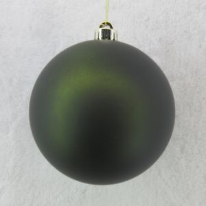 EVERGREEN ΧΡΙΣΤΟΥΓΕΝΝΙΑΤΙΚΗ ΜΠΑΛΑ 25x25x26cm ΠΛΑΣΤΙΚΟ ΠΡΑΣΙΝΟ ΣΚΟΥΡΟ ΜΑΤ