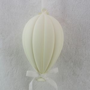 GLOW DREAM ΧΡΙΣΤΟΥΓΕΝΝΙΑΤΙΚΗ ΜΠΑΛΑ 16x16x27cm ΤΣΟΧΑ OFF WHITE