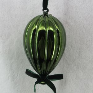 GLOW DREAM ΧΡΙΣΤΟΥΓΕΝΝΙΑΤΙΚΗ ΜΠΑΛΑ 16x16x27cm ΠΛΑΣΤΙΚΟ ΠΡΑΣΙΝΟ ΣΚΟΥΡΟ