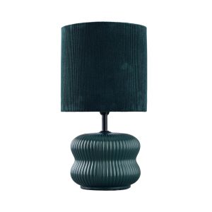 PATENT ΦΩΤΙΣΤΙΚΟ ΕΠΙΤΡΑΠΕΖΙΟ 21x21x38cm ΚΕΡΑΜΙΚΟ ΠΡΑΣΙΝΟ ΥΦΑΣΜΑ ΠΡΑΣΙΝΟ