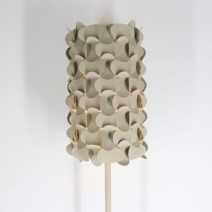 LUCE ΦΩΤΙΣΤΙΚΟ ΕΠΙΔΑΠΕΔΙΟ 26x26x150.5cm ΣΙΔΕΡΟ ΜΠΕΖ