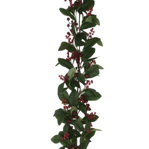 BRILLO ΓΙΡΛΑΝΤΑ ΜΕ ΓΚΙ 150cm POLYFOAM ΠΡΑΣΙΝΟ ΚΟΚΚΙΝΟ ΣΙΔΕΡΟ