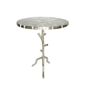 BIZARRE SIDE TABLE ΑΣΗΜΙ 45x45x64cm