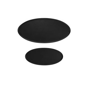 LANDING COFFEE TABLE SET 3ΤΕΜ ΜΑΥΡΟ 89x41x61.5cm