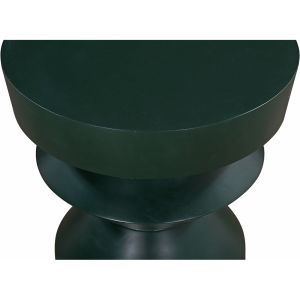 EDGY SIDE TABLE ΠΡΑΣΙΝΟ 48x48x62.5cm