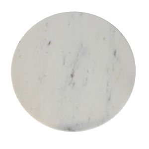 SAVOA SIDE TABLE ΛΕΥΚΟ ΚΑΡΥΔΙ 60x60x45cm