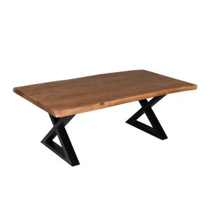 MINGLE COFFEE TABLE ΚΑΡΥΔΙ ΜΑΥΡΟ 115x60x42cm