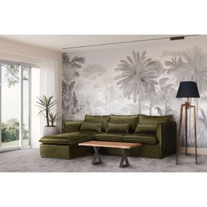 MINGLE COFFEE TABLE ΚΑΡΥΔΙ ΜΑΥΡΟ 115x60x42cm