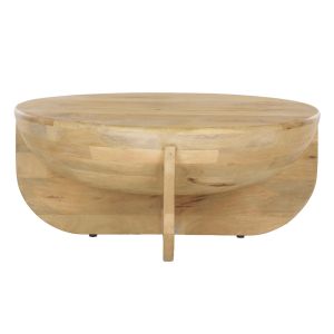 PALOMA COFFEE TABLE ΦΥΣΙΚΟ 91x91x40cm