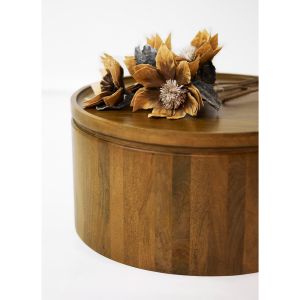 ARAB COFFEE TABLE ΚΑΡΥΔΙ 80x80x40cm