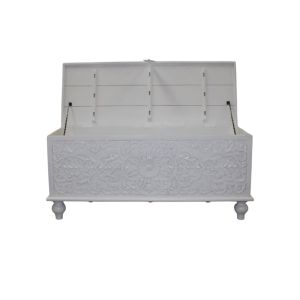 JASMIN ΜΠΑΟΥΛΟ ΛΕΥΚΟ 115x44x50cm