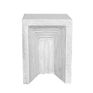 GATE SIDE TABLE CEMENT 34x34x47cm