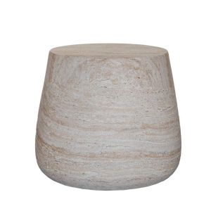LITHOS SIDE TABLE BEIGE 49x49x41.5cm