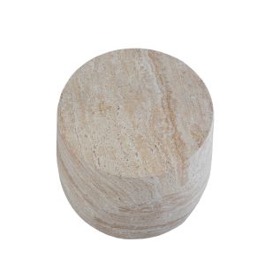 LITHOS SIDE TABLE BEIGE 49x49x41.5cm